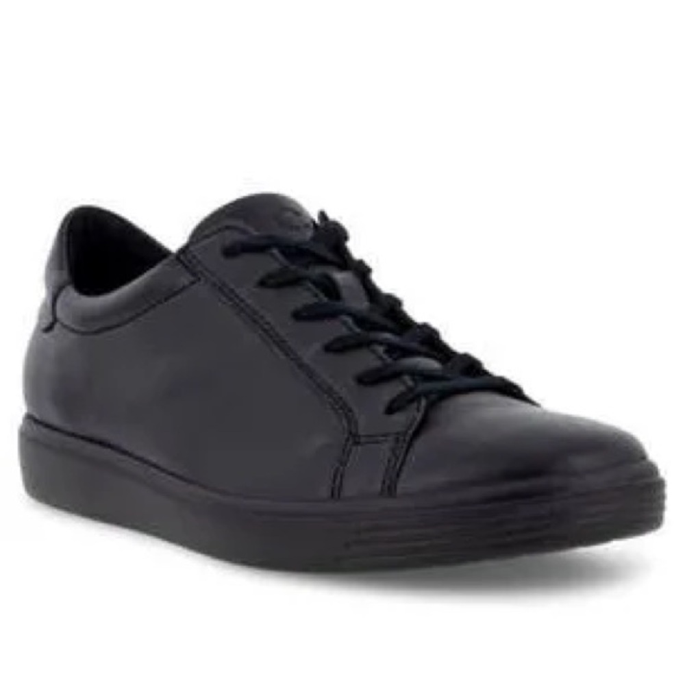 Ecco Sz 41 Aquet tie black sneakers